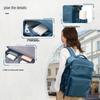 Versatile Unisex Large Capacity Laptop Backpack with Multi-Layer Storage & Compressible Vacuum Bag