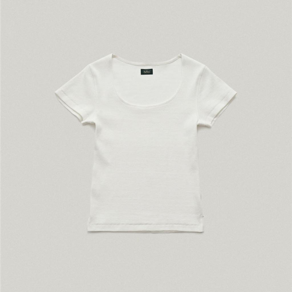 Tricou cu mânecă scurtă în dungi de vară coreeană pentru femei