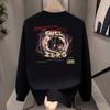 American Trendy Brand Pure Cotton T-Shirt Men'S Bottoming Shirt Long-Sleeved Trendy Autumn And Winter Men'S And Women'S Crew Neck Sweater