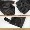 GSG Deerskin Driving Leather Gloves with Thimble Perfect for Summer and Popular and Model 200643 Men's Gloves, Half-Finger Holes, Driving, Cars,