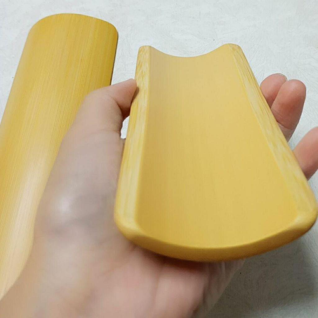 Handmade Polished Bamboo Calligraphy Wrist Pillow