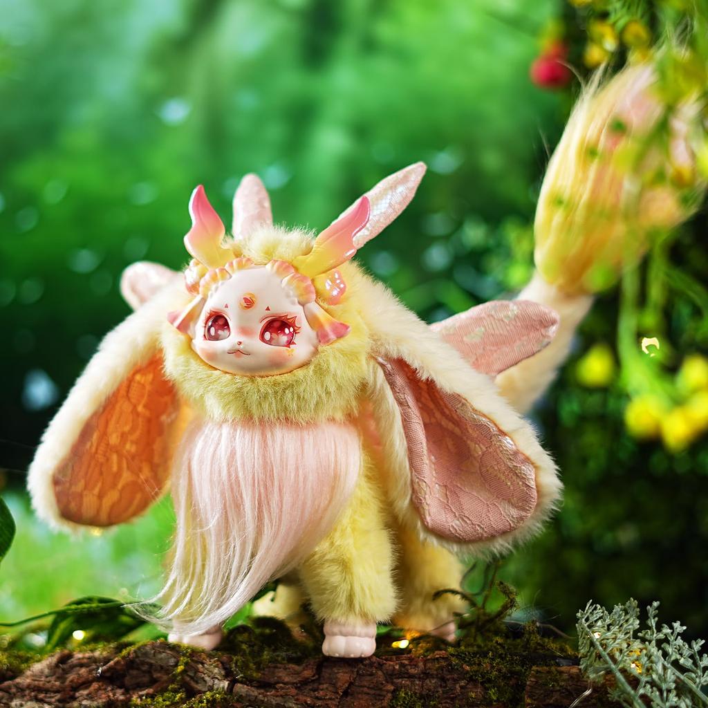 ICY Fortune Days Blind Box Round Fantastic Creatures Plush 1 Approximately 18cm Made of and Gift Edition, 2, Series, Doll, Piece, Box, Tall,