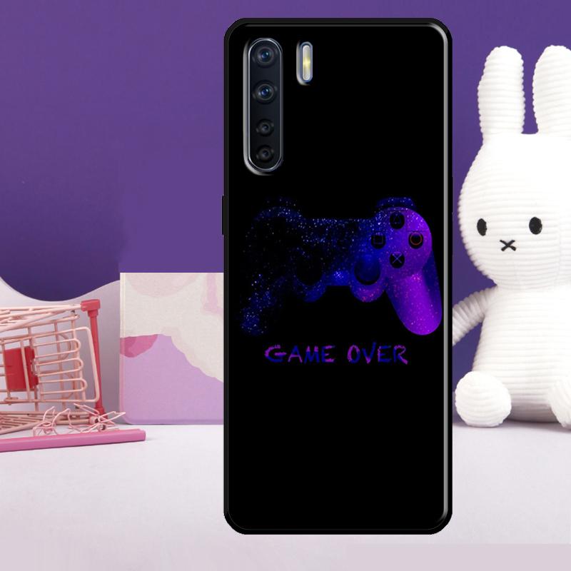 Cool Gaming Controller Case For Oppo A54 A74 A94 A80 A60 A40 A18 A38 A58 A78 A98 A96 A76 A16 A15 A17 A57 A77 A5 Pro