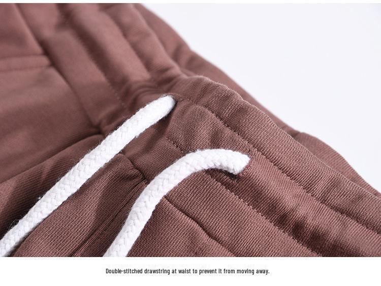 Macaron Color Casual Summer Sports Shorts - Terry Cotton, Loose Fit, Unisex Style