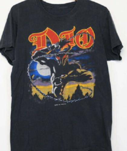 Новая футболка Dio Last in Line World Tour 1984, Новая черная футболка, Унисекс футболка XXL