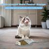 2 Pack Slow Feeder Cat Bowls, Fish-Shaped Silicone Puzzle Kitten Puppy Dog Feeders Non-Slip Design Lick Mat for Healthy Eatting