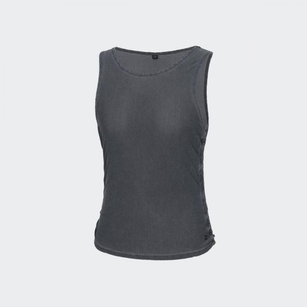 Huit Euro Jersey Washing Shirring Sleeveless Htwte4j03t