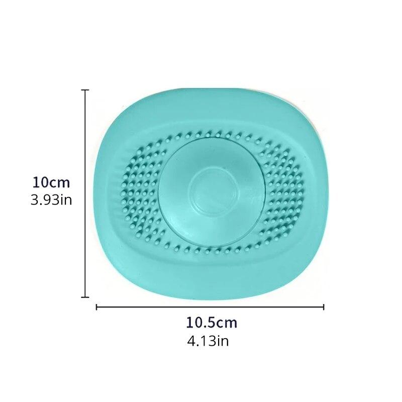 Pressed Silicone Floor Drain Bathroom Sink Drain Hair Catcher Sink Drain Filter Bathtub Floor Filter Deodorizing Bathroom Access