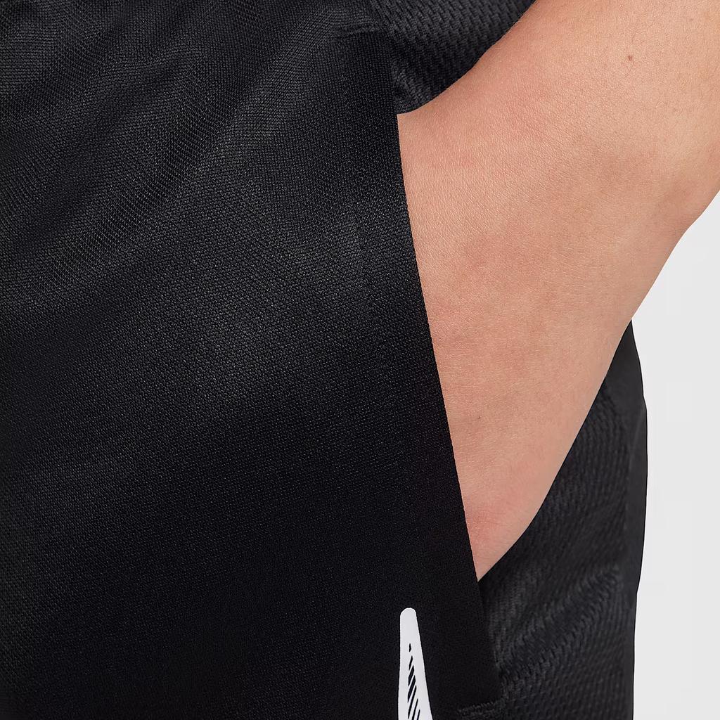 Nike Dri-Fit Trophy 23 Casual Simple Comfortable Skin-Friendly Shorts Kids Shorts Black White HF8081-010
