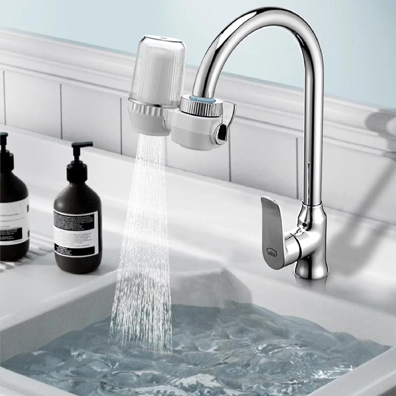 Faucet Tap Water Filter Purifier Removable Washable Filter Small Physical Filtering For Home Kictchen