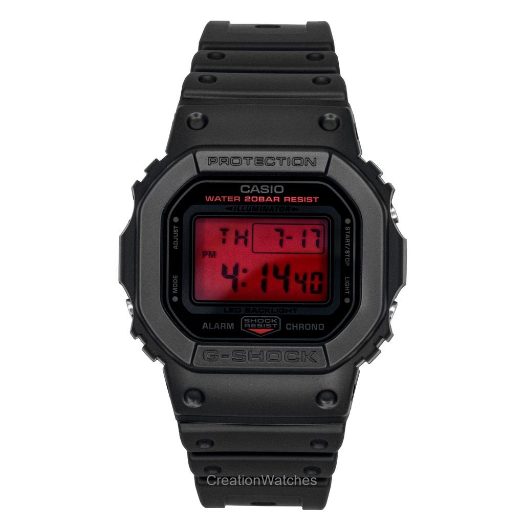 

Casio Origin Цифровой полимерный ремешок Кварцевые DW-5600BBR-1 200M Мужские часы красный