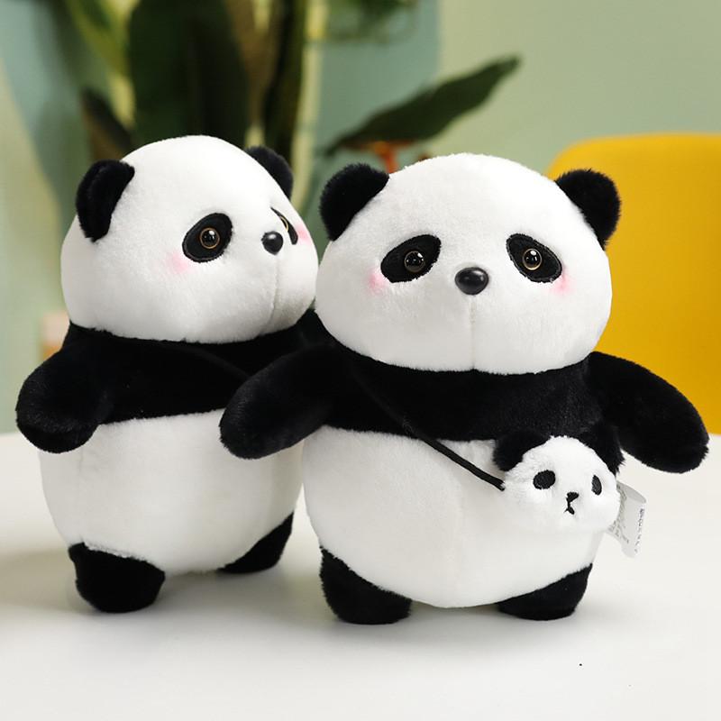 And Joyful Black White Panda Stuffed Animal Toy Soft And Adorable Gift For Children