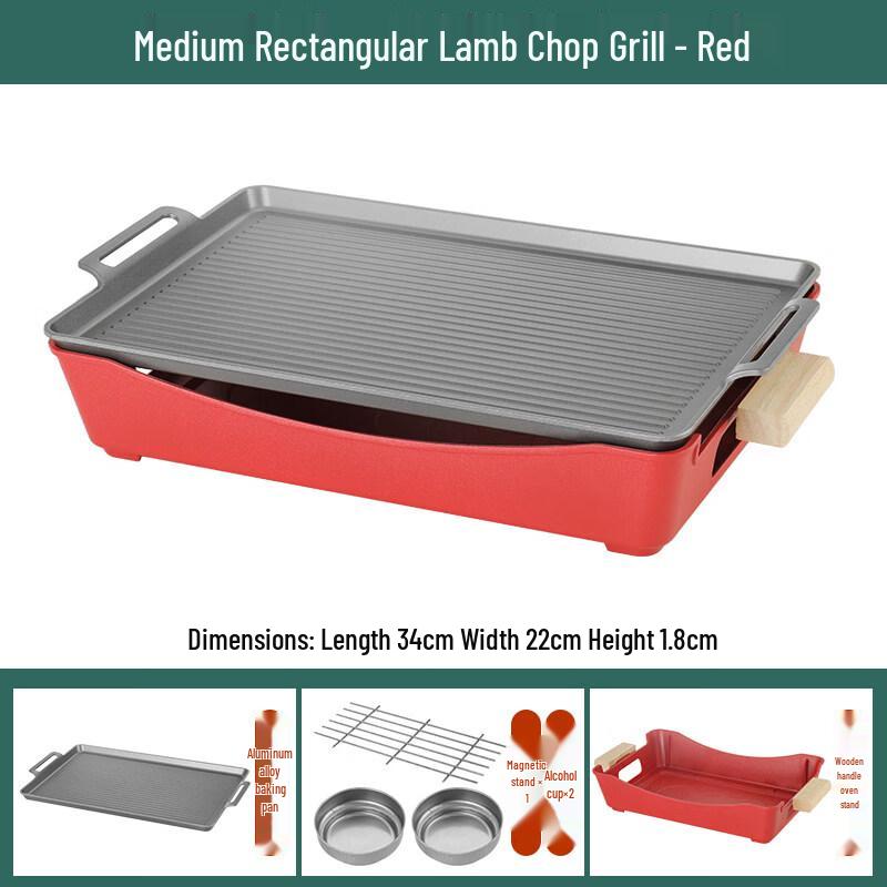Kashicong Commercial Non-stick BBQ Warming Stove