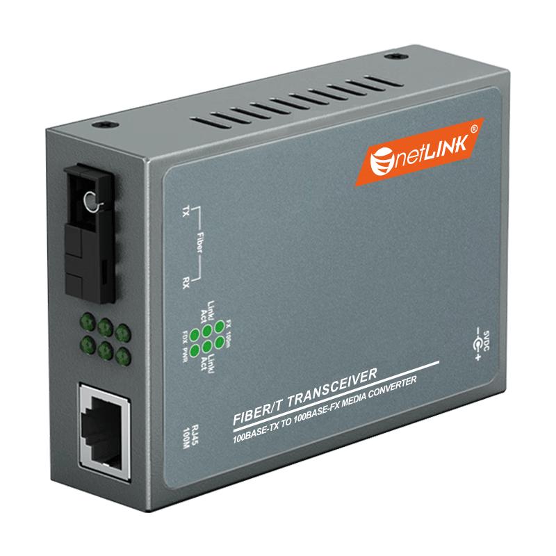 netLINK HTN-3100A-25KM 100M Single-Mode Fiber Optic Transceiver