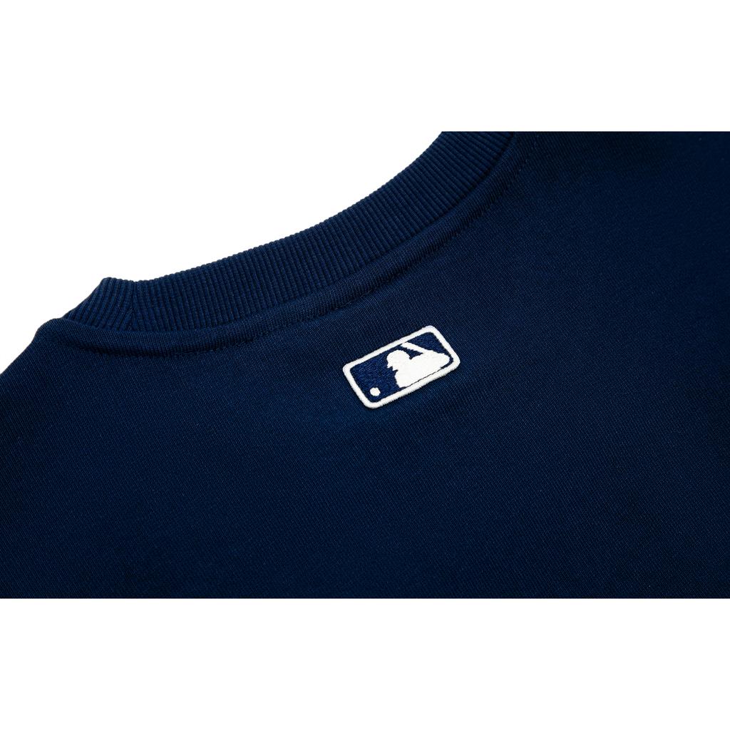 New MLB Sweatshirt Unisex Navy Blue 3AMTV0134-07NYS