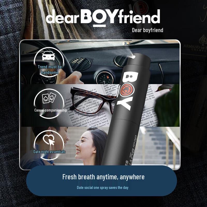 Black Spade Breath Freshener Spray - 3 Pack