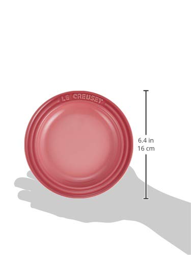 LE CREUSET LC 15cm Round Plate, Rose Quartz, Heat and Cold Resistant, Microwave and Oven Safe, Oven Dish, Bakeware [Official Japanese Product]