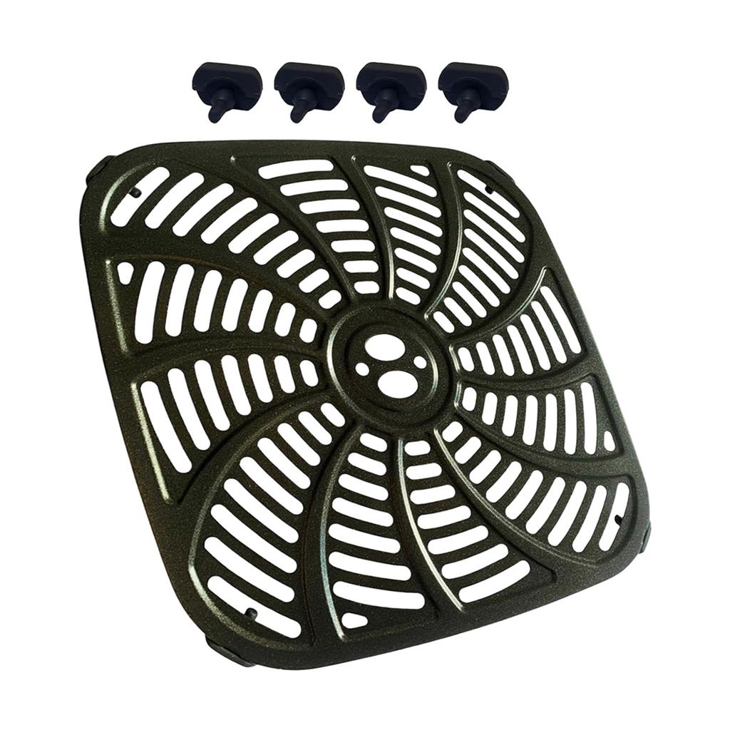 Metal Liners Nonstick Air Fryers Cooking Mats Multifunctional Air Fryers Pad Air Fryers Plate Metal Air Fryers Tray