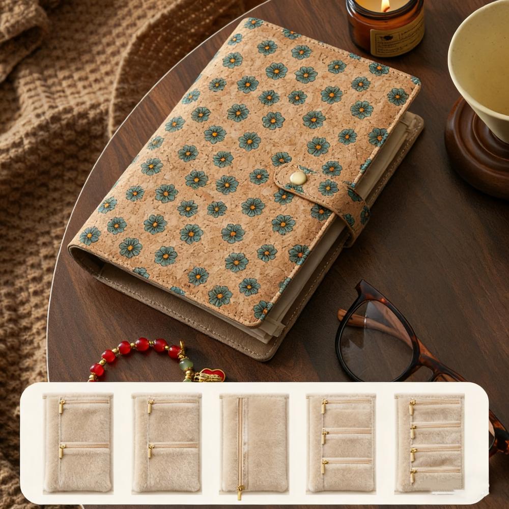 Organisateur de bijoux en forme de livre Sac à bijoux de voyage élégant Rangement en cuir PU Poches zippées en cuir PU Classeur Pour usage domestique Sac à main