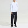 Anta Comprehensive Training Series Logo Print Round Neck Loose Sweatshirt Men Sweatshirt Pure-White 152317725-1