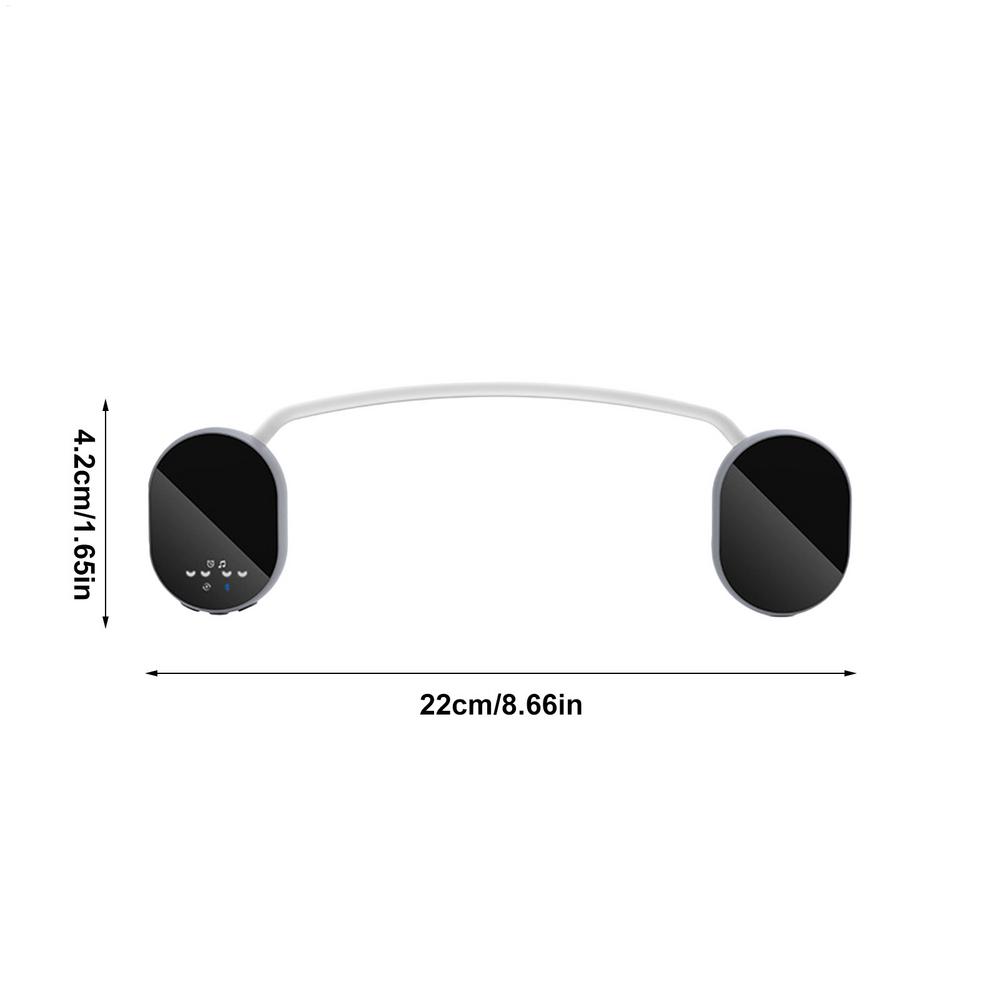 

Pillow Speakers For Sleeping Portable Sound Machine Bone Conduction Wireless Speaker For Side Sleepers Adults Men Teens сірий колір