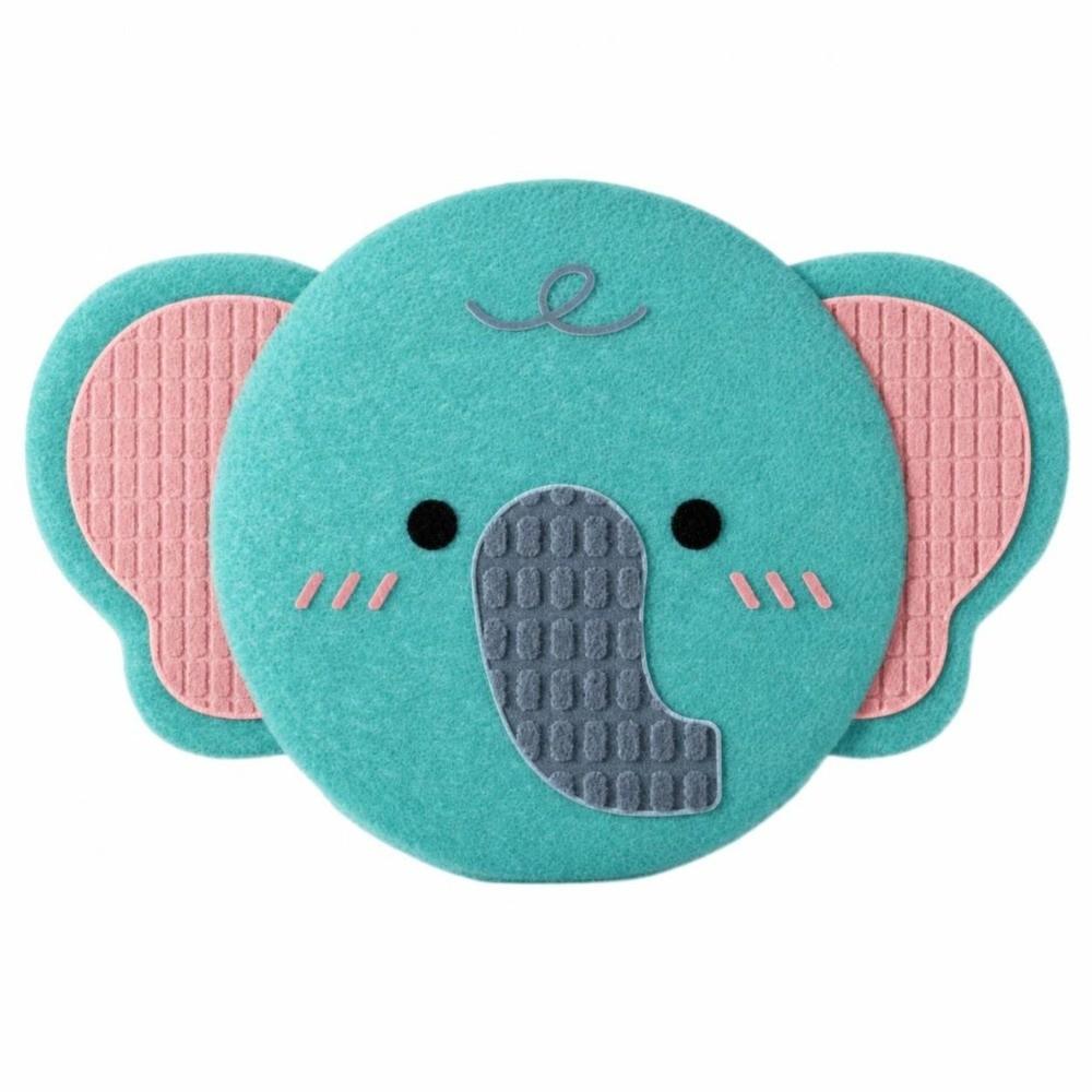 Relieve Boredom Soft Dog Plush Flying Disc Bite-resistant Pet Interactive Sound Toy Pet Play