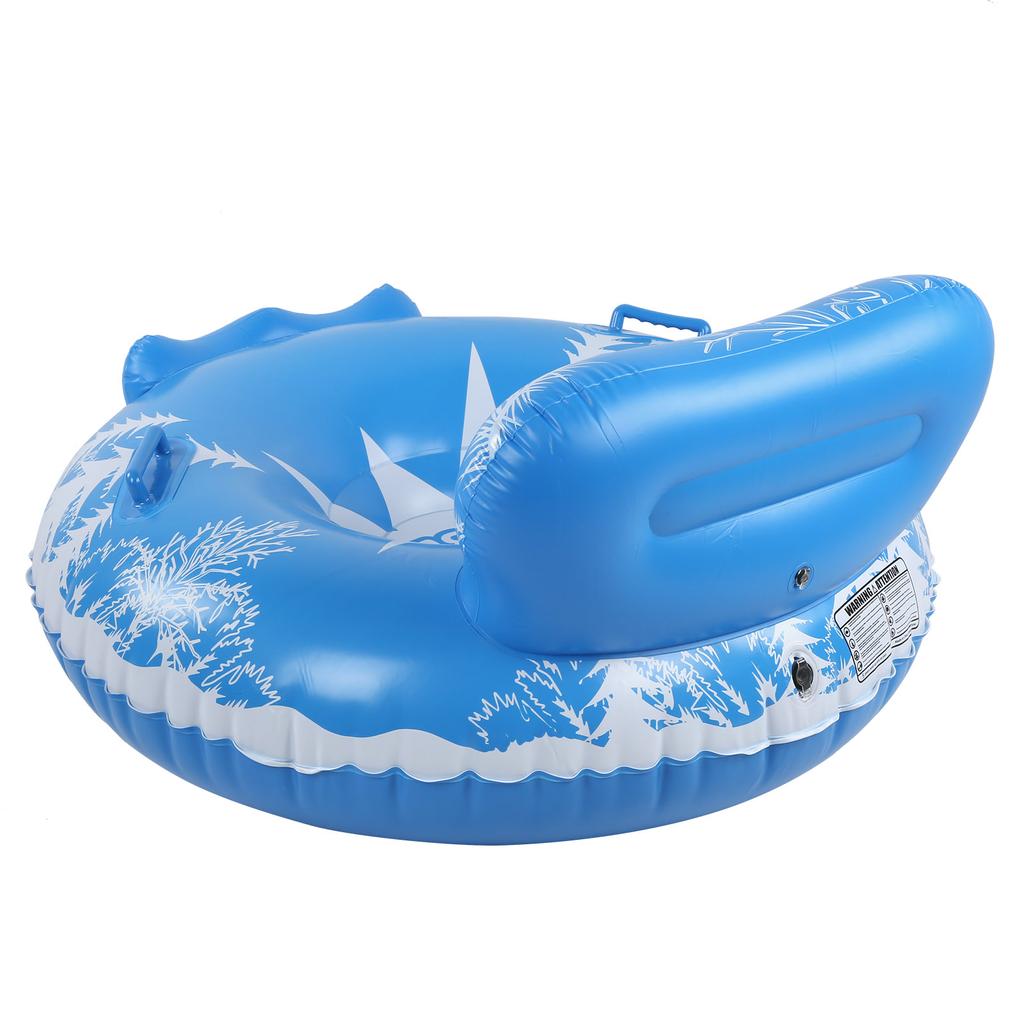 Winter Outdoor Inflatable Ski Rings Toy Floated Skiing Board Accessories for Children Adults