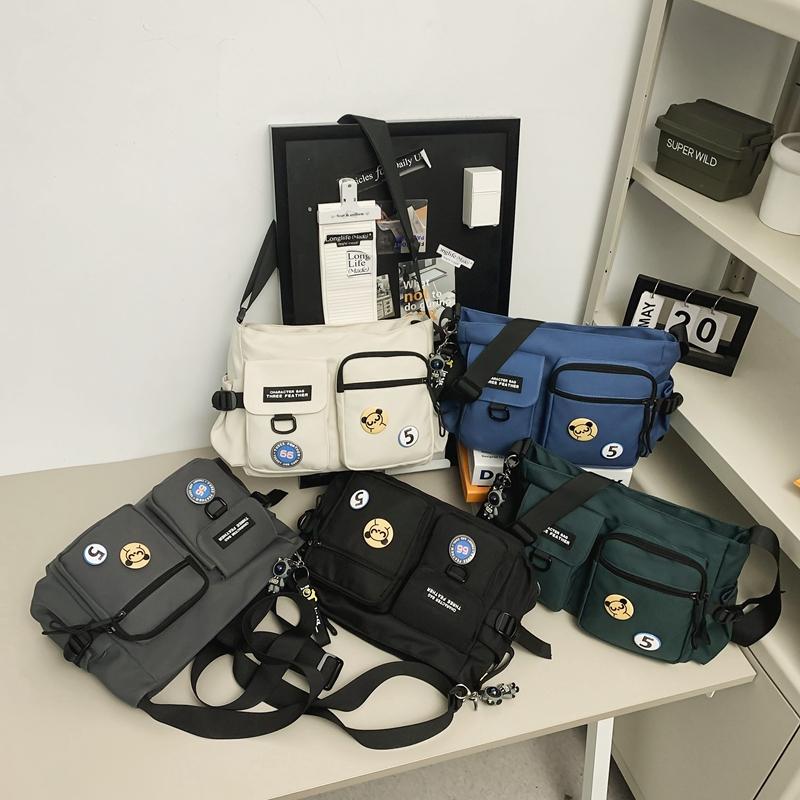 Pánská taška Messenger Bag Campus Women taška přes rameno Studentská taška Crossbody taška
