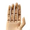 Artist Manikin Hand Movable Joint Wood Model Right Desk Decoration Ornament Versatile