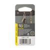 NITEIZE Esbiner Microlock Carabiner #0×2P Silver LSBM-11-2R3 (Japanese Genuine Product)