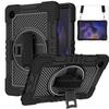 For Samsung Galaxy Tab A8 10.5 2021 360 Degree Rotation Contrast Color Silicone + PC Tablet Case