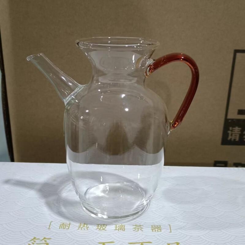 Yi Pan Transparent High Borosilicate Glass Teapot