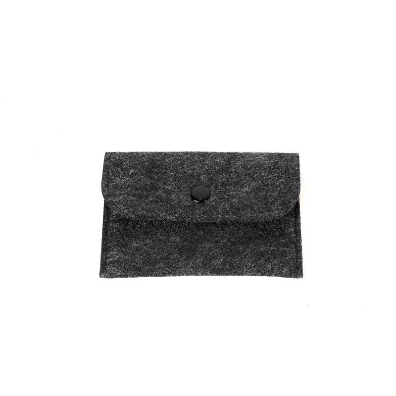 Felt Wallet and Coin Purse with Bus Card Holder – Fashionable and Creative Design