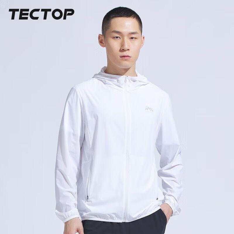 TECTOP Унисекс Уличная куртка из ледяного шелка с защитой от УФ-излучения S