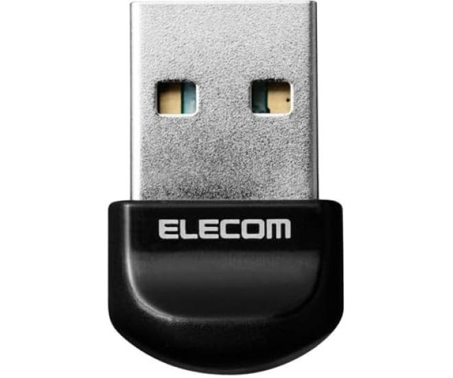 Elecom Bluetooth PC USB Adapter Ultra Small Class2 Black Ver5.3 LBT-UAN06C2