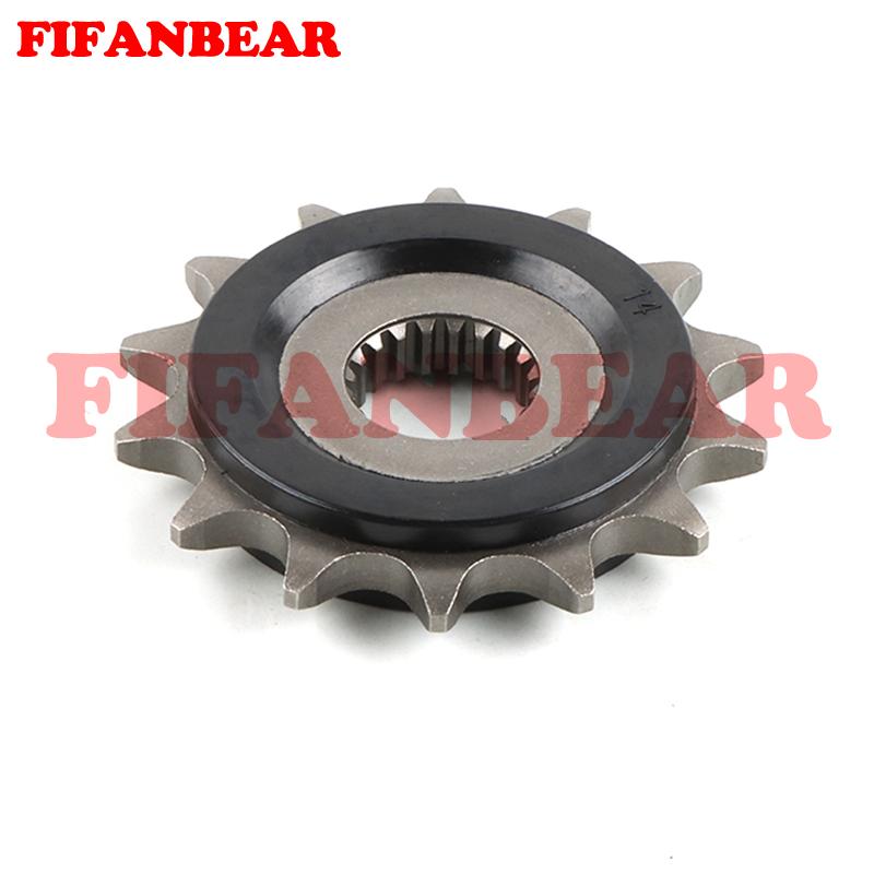 14T Drive Sprocket for Benelli BN251 TRK251 Leoncino 250 TNT25 ABS Euro 4 2016-2025 520-14T Silent Durable Engine Sprocket