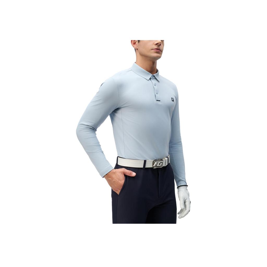 New FILA Golf Series Polo Shirt Men's Return Blue A11M445203F-LB