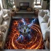 Manchester United Geprint Flanellen Vloerkleed Niet-Glijdend Zacht Polyester Vloerkleed Binnen Decoratie Mat voor Slaapkamer Woonkamer Bank