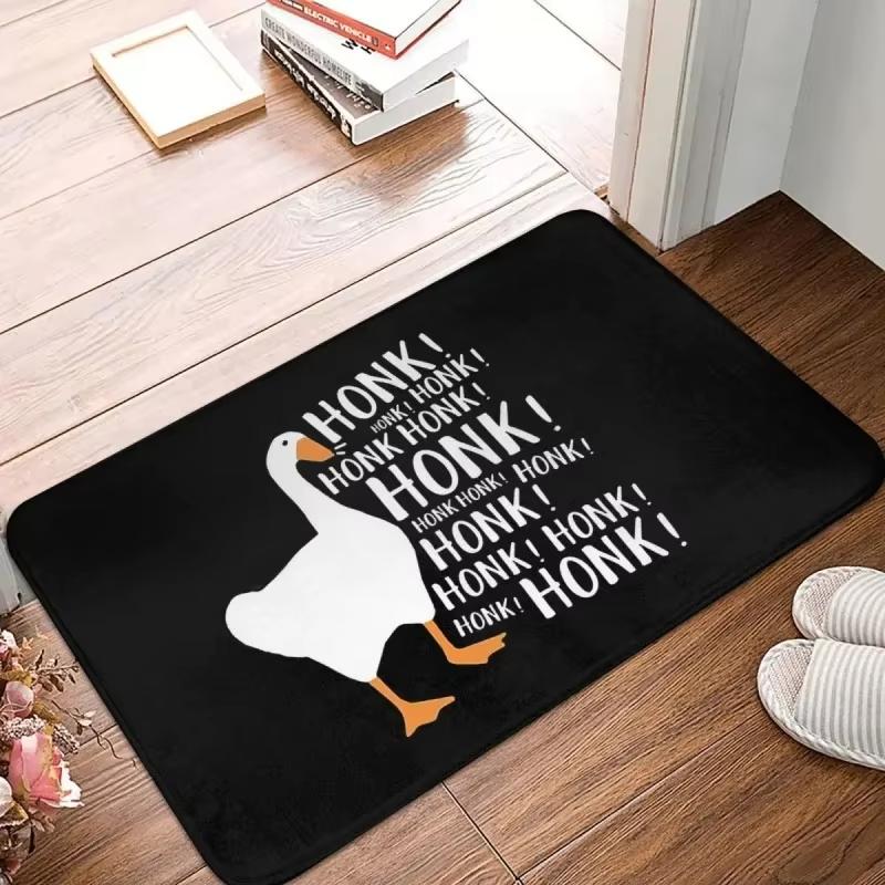 Creative Phrase Frog Welcome Doormat Stain-Resistant & Non-Slip Indoor/Outdoor Entrance Mat Kitchen Rug Home Decor