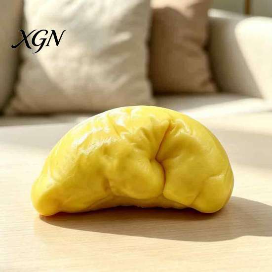 Stretchy Durian Squeeze Toy Simulated Pulp Toy, Fake Fidget for Stress Relief & Relaxation, Realistic Fruit Sensory Adults and Kids Relaxing