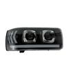 Universal LED Truck Headlight Assembly for Modified DAF XF CF LF105 Lens