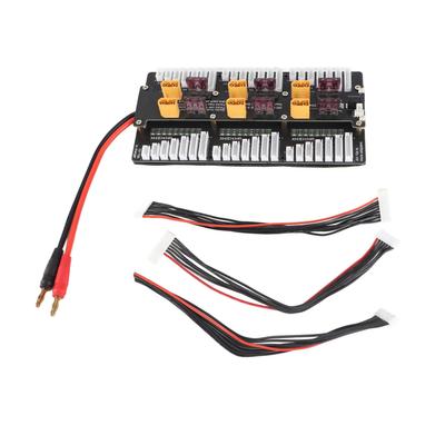 XT60 Battery Charger Board 2?8S Batteries Parallel Charging Boards for PL8 PL6 Balance Chargers