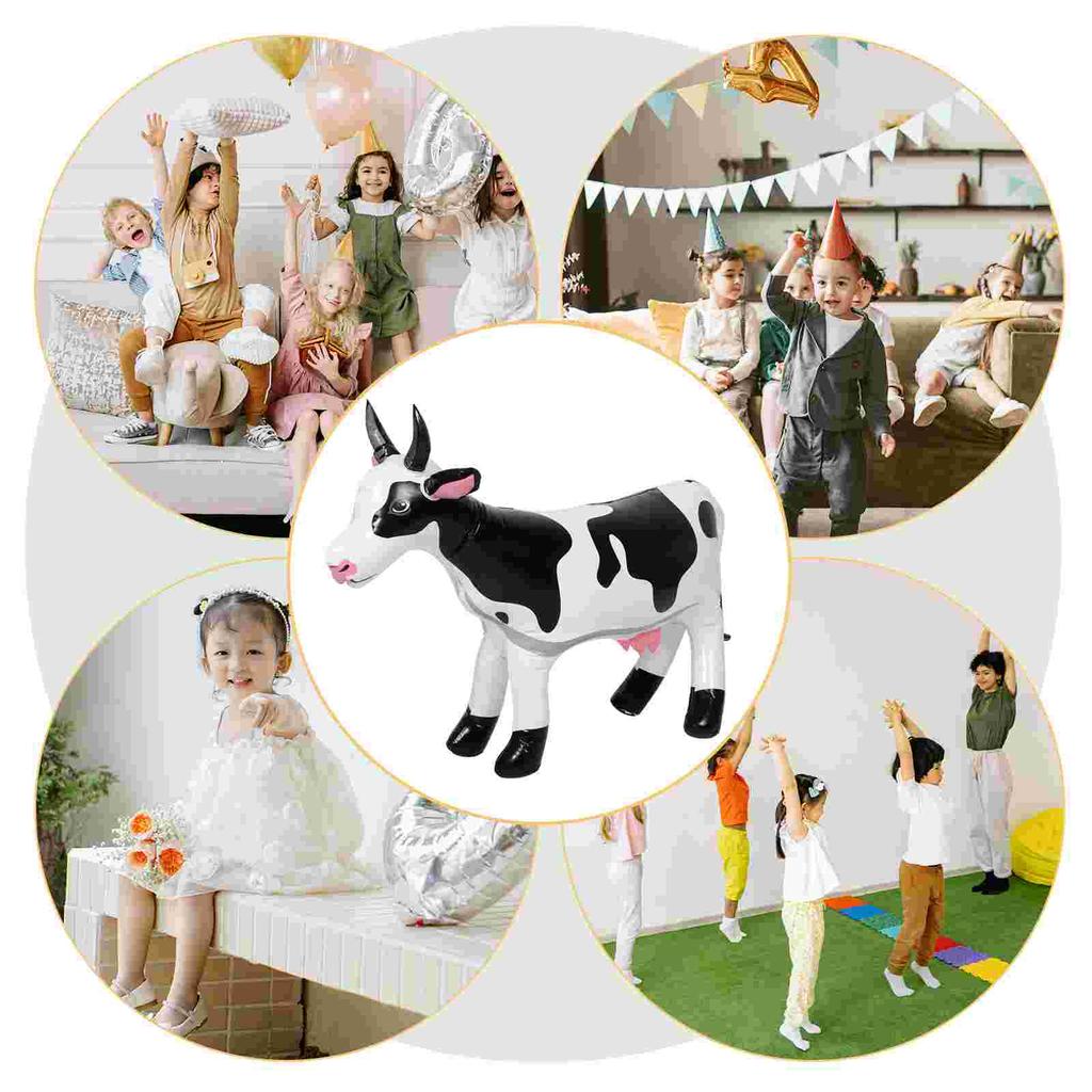Brinquedo Grande de Vaca Inflável Balões de Festa de Animais de Fazenda Decorações de Quintal Animais Para Brinquedos Infláveis Animais de Fazenda Festa