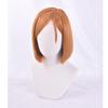 Anime Jujutsu Kaisen Nobara Kugisa Wigs Jujutsu Kaisen Nobara Kugisaki Heat Resistant Synthetic Hair Cosplay Wig