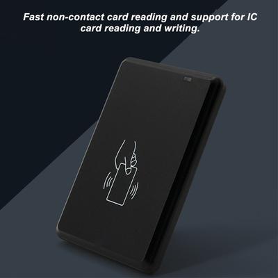 Access Card Reader Smart CardReader IC Card Reader Smart USB 13.56MHz Quick Reading Access Control System for RFID Home Security