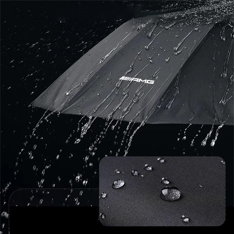 Heißer Autoaufkleber Tragbarer Faltbarer Glanz Regen Automatischer Sonnenschutz UV-Sonnenschirm für Mercedes Benz W204 W205 Amg W212 W