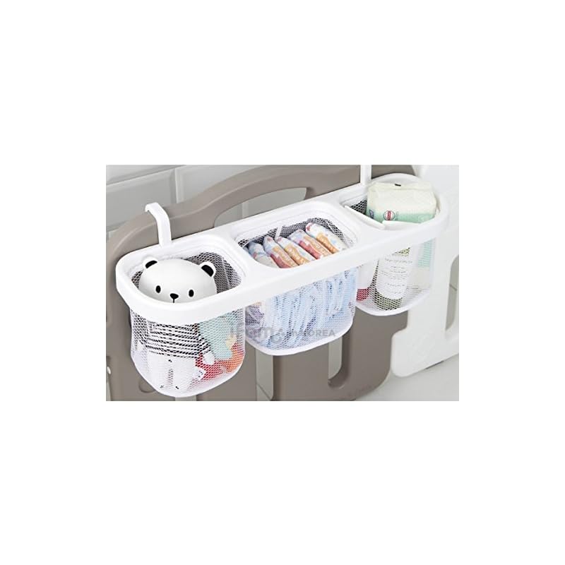 Domestic shipping. Authorized distributor import. ifam Baby Playpen Multi Basket, White (if10)