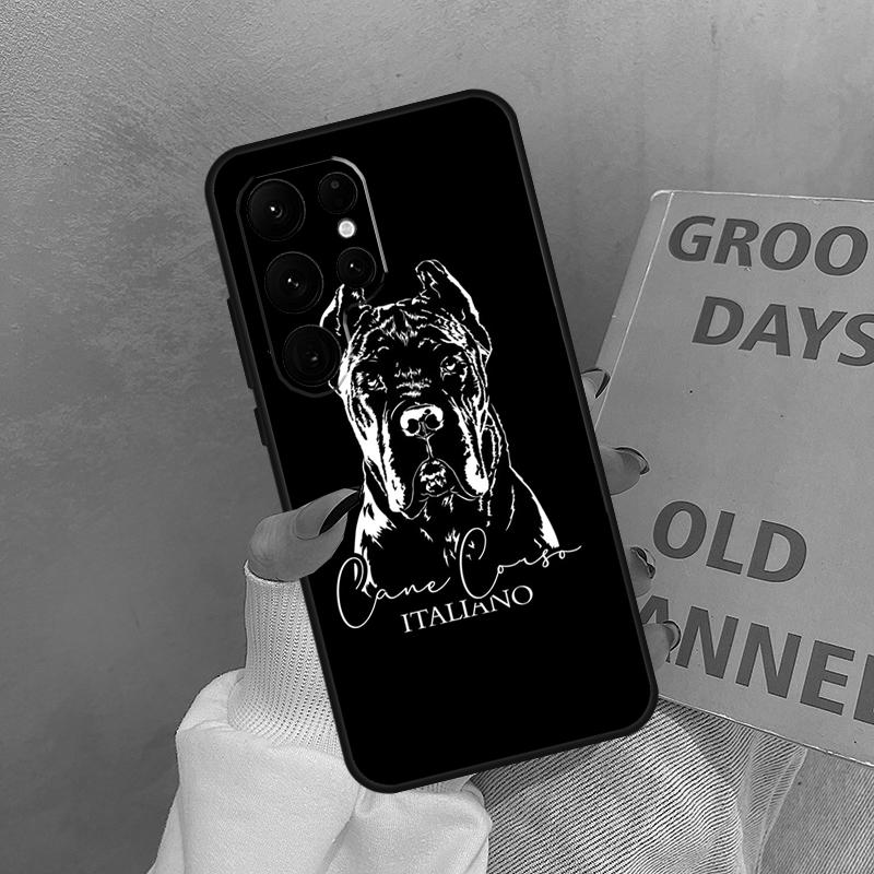 Cane Corso Italian Mastiff Dog Case For Samsung Galaxy S24 FE S21 FE S20 S22 S23 S25 Ultra S9 S10 Plus S25 FE Cover Coque