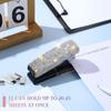 Bling Rhinestone Stapler Black Base Desk Accessory Home Crystal Stapler  Office