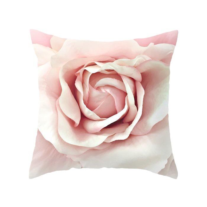 Amerikanischer Retro Blumen Kissenbezug Floral Elegant Interieur Zuhause Sofa Dekokissen Kissenbezug
